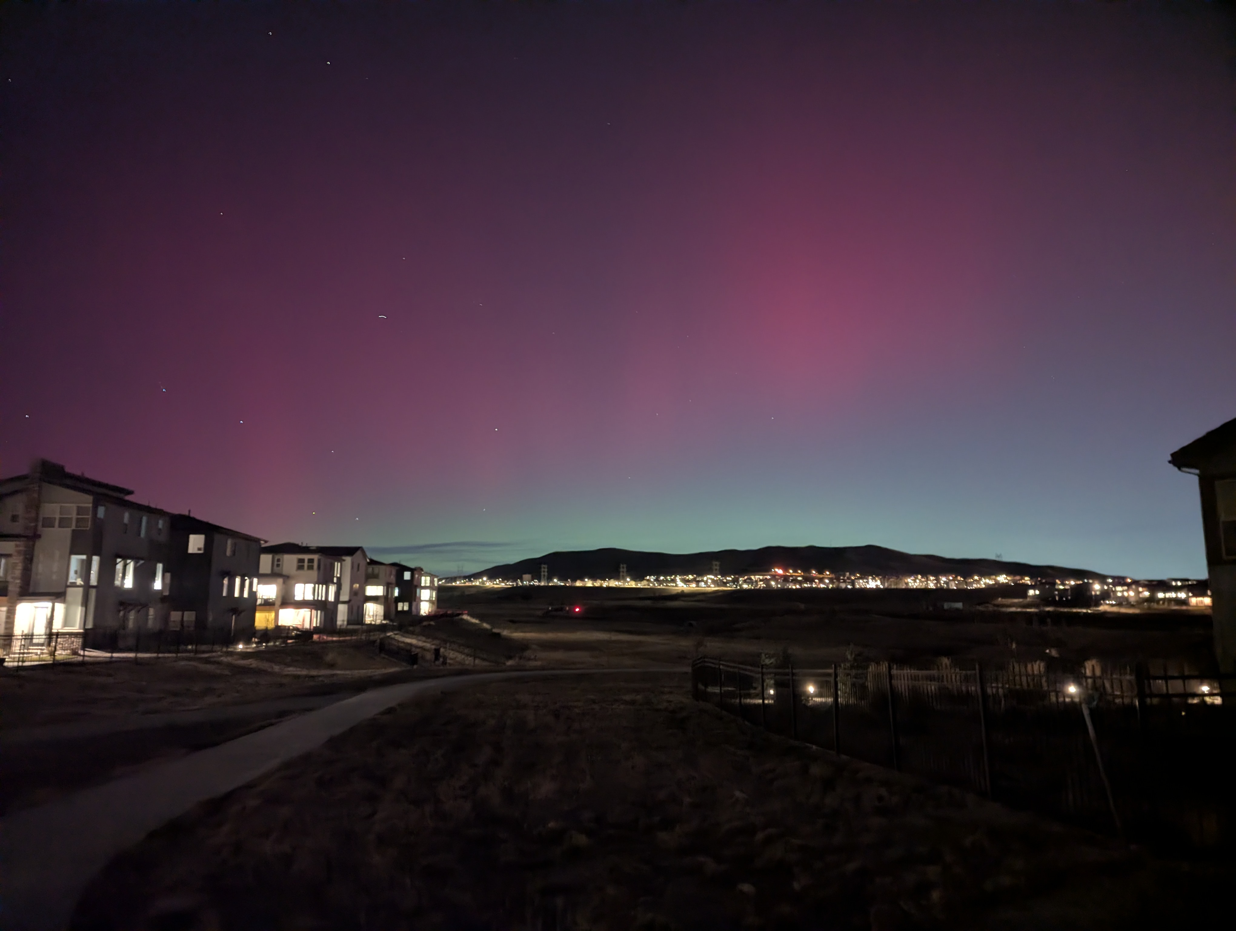 Northern Lights, Morrison, Colorado